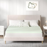 Novilla 4" King Mattress Topper Gel Infused Memory Foam King Size Mattress Topper for Cool Sleep and Pain Relief, CertiPUR-US sertifitseeritud vaht