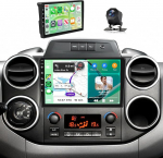 [2G+64G] Inefala Android 15 Autoradio f&uuml;r Citroen Berlingo B9 2008-2018 mit Wireless Carplay Android Auto, 9 Zoll Touchscreen Radio mit Navi GPS WiFi RDS/FM Bluetooth EQ SWC R&uuml;ckfahrkamera Mic