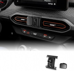 Mobiiltelefoni hoidja auto ventilatsioon Dacia Sandero 3 Sandero Stepway III 2021-2025 Automaatne kinnitus, 360 kraadi p&ouml;&ouml;ramine, &uuml;he k&auml;ega t&ouml;&ouml;tamine, auto mobiiltelefoni hoidja tarvikud (B)