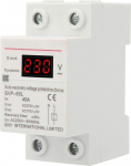 Walfront Home Surge Protection DIN Rail ja madalpinge kaitse, AC 230 V 40 A 8,8 KVA pinge kaitse seade automaatne taastumine DIN Rail kaitse