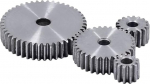 Gear Pinion, 1 Piece 2 Modules 58/60 Teeth Carbon Steel Spur Gear with Graduated Platform, Power Transmission Spur Gears for Racks, 2 Modules 60 Teeth (Colour: 44teeth, Size: 6 mm)