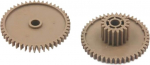 Zahnrad 18-47T 2 St&uuml;ck 327D1061599 327D1061599A Kompatibel mit - Frontier 500 550 570 590 Minilabs