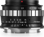 TT Artisan 23mm F/1.4 APS-C objektiivi &uuml;hendus Sony E Mount h&otilde;bedane manuaalne lainurkobjektiiv peegelkaameratele