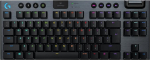 Logitech G915 LIGHT SPEED TKL traadita mehaaniline m&auml;nguklaviatuur ilma numbrilise klaviatuurita, madala profiiliga taktilne GL-nupu l&uuml;liti, Hispaania QWERTY paigutus, Carbon