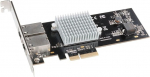 Sonnet Presto G10E-2X-E3 optimeeritud Thunderbolt v&otilde;rgukaardile Silver