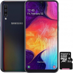 Samsung Galaxy A50 nutitelefon 16,3 cm/6,4 tolli, 128 GB sisem&auml;lu, 4 GB RAM - Saksa versioon, 128, must