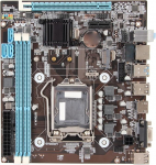 H81 Gaming emaplaat, Micro ATX, kahe kanaliga DDR3, PCIe X16, M.2, SATA 6Gbs, USB 3.0, 100 Mbit/s LAN, LGA 1150, HD multimeedia liides, VGA
