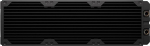 CORSAIR Hydro X seeria XR5 420mm V2 radiaator kohandatud vesijahutuseks - &uuml;hildub iCUE LINK ventilaatoritega - 3 x 140mm ventilaatorite kinnitust - kruvikaitseplaadid - G1/4" keermega - must