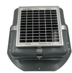 Solar Roof - Solar Attic Fan - Solar RV Blaster with Grey Vent