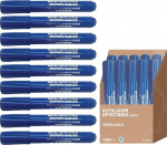 Maya Professional Tools q0800 &ndash; 2/2 Marker Detectable per of metals and X-ray, Pack of 10, Blue Body, Blue Ink