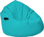 Momiralland Bean Bag Teardrop Shape Chestnut - lastele ja t&auml;iskasvanutele - sise- ja v&auml;listingimustes, kuna see on veekindel - t&auml;idis EPS helmed (t&uuml;rkiissinine, XL - l&auml;bim&otilde;&otilde;t 77 cm lastele)