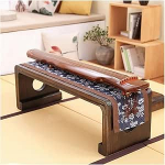 Multifunktsionaalne kokkupandav madal laud koos tugitooliga - Kodu Guqin Retro tee kohvilaud p&otilde;randale