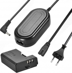 Gonine ACK-E10 Power Supply Charger DR-E10 DC Coupler Charger Kit for Canon EOS Rebel T3, T5, T6, Kiss X50, Kiss X70, EOS 1100D, EOS 1200D and EOS 1300D Digital Cameras