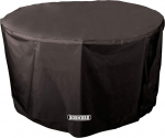 Bosmere D545 STORM BLACK 4-6 Seat Circular Table Cover