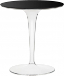 Kartell Tip Top Side Table, Opaque Black
