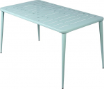 BOKKOLIK Modernne aialaud, 120 x 60 x 76 cm, metallist s&ouml;&ouml;gilaud 4-6 inimesele, sise- ja v&auml;listingimustes, r&otilde;dul, terrassil.