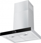 TopStrong pliidikupu 60 cm, v&auml;ljat&otilde;mbeventilaator, 700 m&sup3;/h &otilde;huvooluga, 60 cm roostevabast terasest, 9-tasemeline Soft Touch juhtimine, 2 W LED-valgustus.