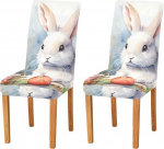 Lihav&otilde;ttep&uuml;hade toolikatted Armas k&uuml;&uuml;lik muster s&ouml;&ouml;gituba Stretch eemaldatav pestav k&ouml;&ouml;gitooli kate dekoratiivne istme kaitsja 2 Pack