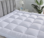 AR'S HOTELLI KASUTAMINE (Microlite) MIKROKIUDU MATTRESS TOPPER PAKSUS 5 CM, BOX STITCHED, K&Otilde;IKIDE SUURUSTEGA, ANTI ALLERGEENILINE (v&auml;ike topelt)