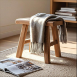 Talumajapidamise puidust pink elutuppa s&ouml;&ouml;gituppa Siseruumide looduslik pink Aasia puidust k&ouml;&ouml;gipink k&auml;edeta disainiga ja l&uuml;hikese k&otilde;rgusega t&auml;ispuidust pink elutoa koridori (49.8 x