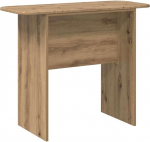Konsolentisch Beistelltisch 93x40x75 cm, schmaler Sofatisch aus Holzwerkstoff, Flurtisch f&uuml;r Wohnzimmer und Eingangsbereich, Artisan-Eiche
