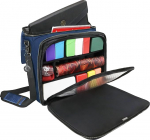 ENHANCE Collector's Edition MTG kott, mis &uuml;hildub teki kasti, Toploader Folderi, Commander teki ja muude TCG tarvikutega - TCG reisikott kaardikaitsekraaniga, reguleeritava sisemusega (Dragon Blue)