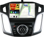 BXLIYER - [8G+256G, 8-Core] - Android 12 IPS autoraadio Ford Focus (2012-2017) - Traadita CarPlay/Android auto - LED-kaamera ja mikrofon - 9-tolline 2 DIN - DAB roolijuhtimispult kiire boot 360-CAM WiFi