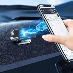 GRILLIN magnetiline mobiiltelefoni hoidik, auto mobiiltelefoni hoidik autole, magnetiline hoidik 360&deg; p&ouml;&ouml;ramisega, universaalne magnetiline mobiiltelefoni hoidik, armatuurlaua hoidik