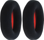EMSea 1 paar k&otilde;rvapadjad asendamine, mis &uuml;hildub Kingston HyperX Cloud II m&auml;nguk&otilde;rvaklappide k&otilde;rvapadjadega Flanell vaht k&otilde;rvaklappide tarvikud Must Punane