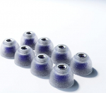 Linsoul Tangzu Tang Sancai Noble k&otilde;rvaklapid, roostevabast terasest IEM k&otilde;rvaklapid, vahetatavad vedelad silikoonist k&otilde;rvaklapid, 4 paari, XS / S / M / L suuruse valik k&otilde;rvaklappide jaoks (L - 4 paari)