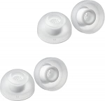 AZLA SednaEarfit MAX TWS 6 - Asendusk&otilde;rvaklapid juhtmevabadele k&otilde;rvaklappidele - m&uuml;ra v&auml;hendavad silikoonist k&otilde;rvaklapid - Sony, Samsung, Sennheiser ja Devialetiga &uuml;hilduvad lisaseadmed (valge, M)