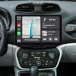 4+64GB Android Autoradio Jeep Renegade 2014-2019, 13.1" 2K QLED puuteekraan, Android 15 Octa-Core, Wireless Carplay & Android Car, 4G LTE, Bluetooeh 5.0, DSP, tagantj&auml;rele vaatamise kaamera