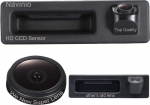 Navinio Super Pro HD auto tahavaatekaamera BMW 118 316 318 318 320 325 328Li 120i 335 320i 330i 335 520 523 530 X1 X5 X6 E39 E46 E53 E82 E88 E90 E91 E92 E93 E60 E61 E70 E71 E72 (mudel B = 162 x 48 mm)