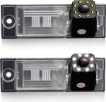 Dynavsal 8 LED HD Night Visions auto tagurduskaamera 170 &deg; v&auml;rviline laia nurga veekindel numbrim&auml;rk auto tagurduskaamera Tucson IX35/ Tucson alates 2005 kuni 2014 jaoks