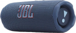 JBL Flip 7 traadita kaasaskantav Bluetooth-k&otilde;lar, 16 tundi kestev aku, IP68 veekindel, tolmu- ja p&otilde;rutuskindel, Pro Sound koos AI Boostiga, Auracast Multi-Speaker &uuml;hendus, sinine