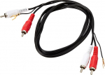 AV:Link 2x RCA Male to 2 x RCA Male Ground