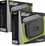 RANGLAND Magnetic Dual Pairing Stereo Bluetooth-k&otilde;lar golfik&auml;rudele, veekindel IPX6 traadita &uuml;mbritsev heli sisseehitatud magnetilise riba kinnitusega, kaasaskantav reisimiseks, ehitusplatsidel ja