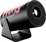 HY300 Pro kaasaskantav mini projektor koos WiFi 6 ja Bluetooth 5.0 nutiprojektoriga 1080P tugi videoprojektor 4K dekoodriga, sisseehitatud Android 11.0 (PINK)