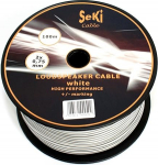 Seki 311656 K&otilde;larikaabel 2 x 0,75 mm&sup2; 100 m valge