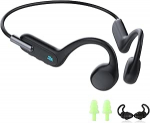 HIFI WALKER Bone Conduction k&otilde;rvaklapid MP3 & Bluetooth 5.3 - Ujumisk&otilde;rvaklapid IPX8, 8GB m&auml;lu, kerge ja turvaline jooksmiseks, jalgrattas&otilde;iduks, treeninguks