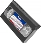 Mwin VHS pea puhastusvahend VHS/VCR-m&auml;ngijale, korduvkasutatav videopea puhastuslint, kuivtehnoloogia - ei sisalda vedelikku