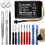 CELLONIC, aku Navi &uuml;hildub Tomtom Go 600, Go 60, Go 6200 (1200 mAh, 3,7 V) + t&ouml;&ouml;riistakomplekt 17-osaline vahetusaku AHA11111009 FLB0813007089 VFAS