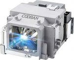 COOBAN projektori asenduslamp Epson ELPLP94 EB-1780W EB-1795F EB-1781W EB-1785W PowerLite 1795F PowerLite 1785W PowerLite 1781W PowerLite 1780W V13H010L94 projektorilampile.