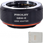 PHOLSY objektiivi adapter, mis &uuml;hildub Rollei SL35 (QBM) Rolleinar objektiiviga Sony E kaamerakerele a7 a6000 a6300 a6500 a5000 a5100 NEX 7/6/5, NEX 5N 3N, a9 ii, a7S iii ii, a7R a7C, QBM on Sony E
