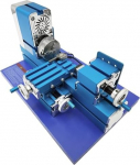 Mini-Metall-Drehmaschine, Tisch-Elektro-Vollmetall-DIY-Drehmaschine mit 20.000 U/min, motoriseeritud Metallbearbeitungsger&auml;t, Technologie Aktivit&auml;tsraumausr&uuml;stung f&uuml;r Metallbearbeitung