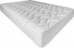 Somnia Descanso - Sena Reversible Memory Foam Mattress (Winter Summer Face), Firm, Medium Hardness, Thickness 30 cm, Anti-Dust Mite, Antibacterial and Hypoallergenic, 135 x 190 cm