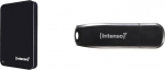 Intenso 6023560 1TB m&auml;lupulk USB 3.0 2,5-tolline v&auml;line k&otilde;vaketas, mehaaniline k&otilde;vaketas ja kiirusliin, 32 GB m&auml;lupulk, USB Stick 3.2 Gen 1x1, must