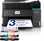 Epson EcoTank ET-4950 A4 multifunktsionaalne printer Wi-Fi ja AirPrint tindimahutiga, automaatne dokumendis&ouml;&ouml;tur, kahepoolne printimine, skannimine, kopeerimine ja faksimine, kuni 3 aastat tindiga kaasas.