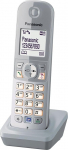 Panasonic KX-TGA681EXS KX-TG68xx seeria telefonitor koos laadimisalusega Pearl Silver