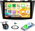 4G 64G autoraadio Android Suzuki Swift 2011-2017 Suzuki Ertiga 2012-2017 9-tolline siseregio koos traadita Carplay Android auto navigatsiooniga GPS peeglilink Bluetooth FM/RDS/EQ/USB WiFi tagurdamine
